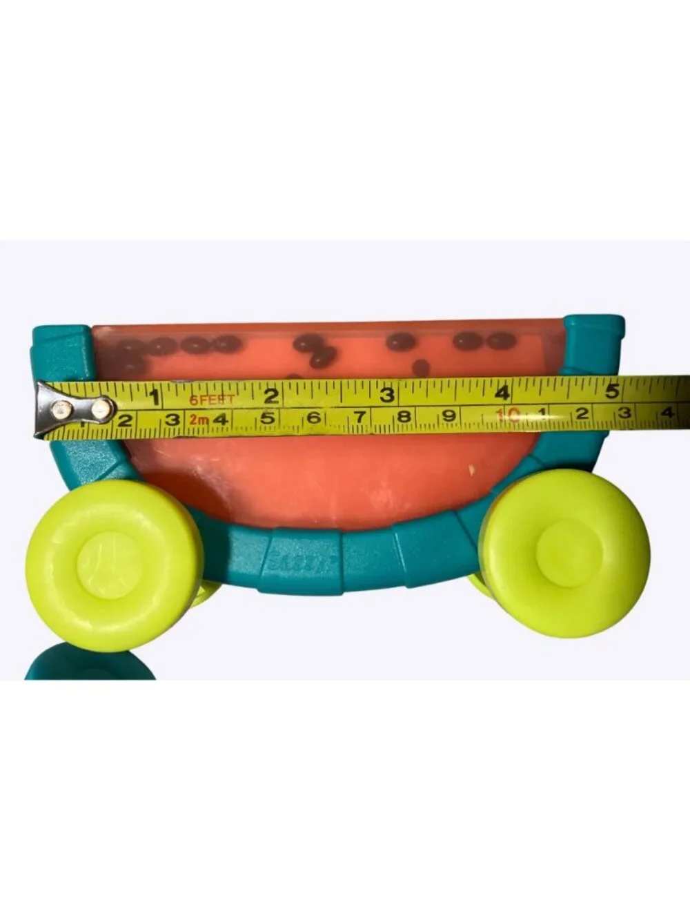 Fruit Themed Rolling Baby Toys Set Rattles Bright Colors Educational Sensory
